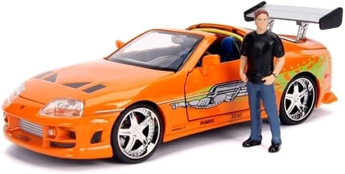 Jada Brian’s 1995 Toyota Supra Modelo Diecast 1:24 miniatura 2