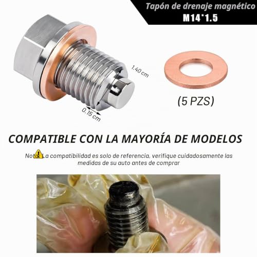 Tapones para aceite de motor 5 Imagen adicional