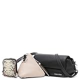Calvin Klein Argo Organizational - Bandolera 3 en 1, Negro/Negro, talla de un talla