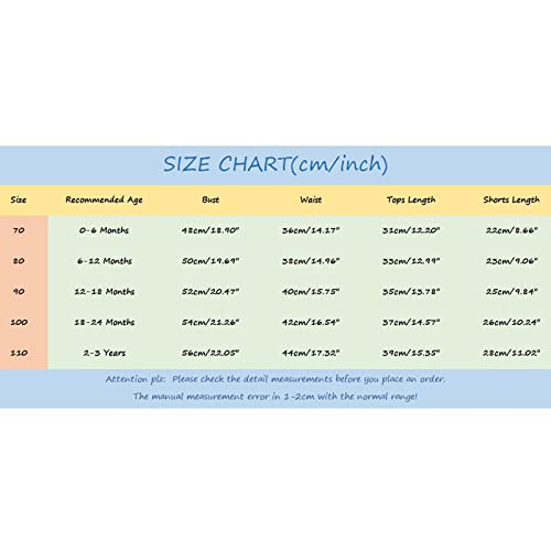 NLGToy Roupas infantis para meninos e meninas, manga curta, patchwork, bolso e shorts, Azul, 2-3 Yea