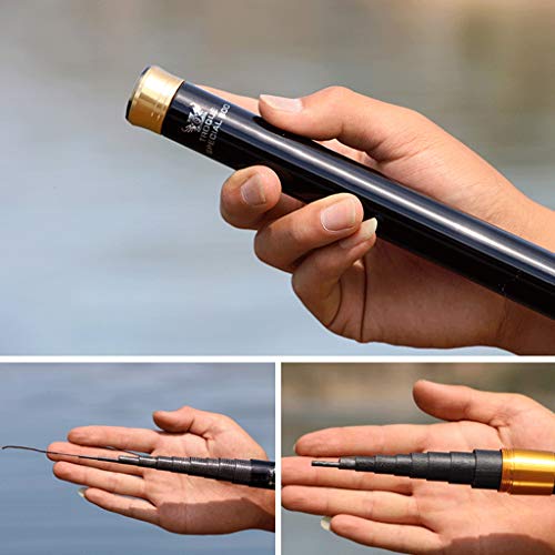 Lernspielzeug High Carbon 8m 9m 10m 11m 12m 13m Power Hand Pole Angelrute Ultra Hard Super Light Teleskopstange Stick… – Bild 8