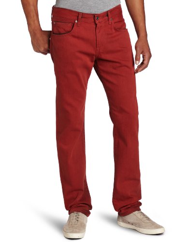 7 For All Mankind Men's The Straight Modern Straight Leg Jean in Dusk Orange