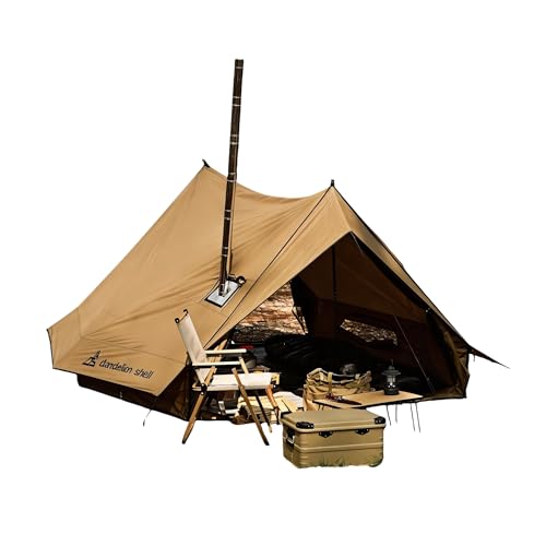 Dandelion Shell Hot Tent Cabin X3