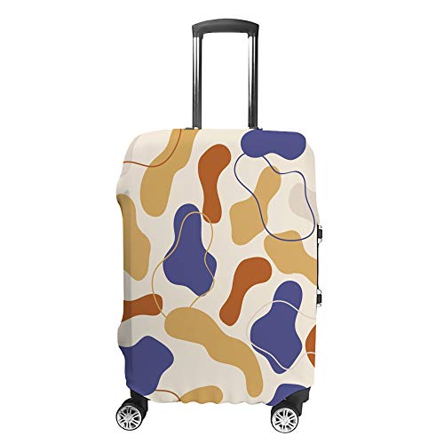 Housse pour bagages de voyage dessinée à la main pour styliser vos vacances en avion