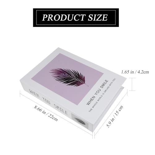 DOITOOL Modern Decorative Books Faux Books for Decoration Books Decor Display Books for Home Decor Fake Book for Home Office Bar Table Shelf Decor Book Display (Random Pattern) - Image 2