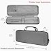 Geekria Keyboard Carrying Case, Hard Shell Protective Travel Bag. Compatible with Apple Magic Keyboard with Numeric Keypad and Apple Magic Mouse Combo Case. (Light Grey)