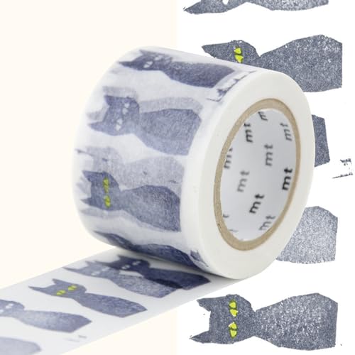Ruban adhésif de masquage Kuro-neko MT Mina Perhonen papeterie japonaise washi tape