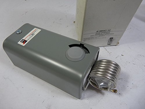 Johnson Controls A19Bac-1C Line Volt Mechanical Thermostat, 24 To 277 Vac, 10 Amp #TOP2