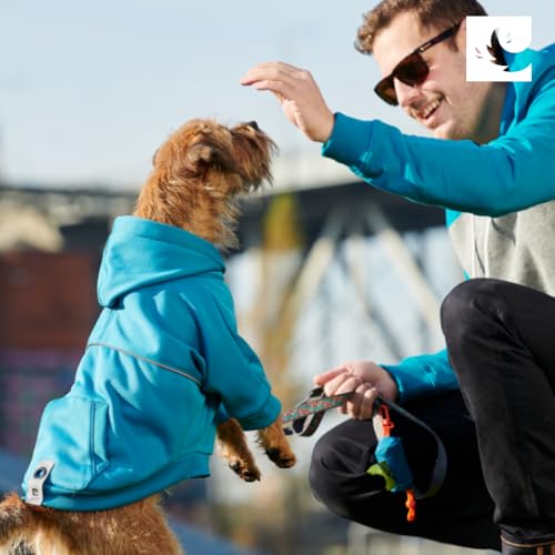 Image of RC Pets P.U.P Bag, Dog Poop Bag Holder with Leash Attachment (Squiggles)
