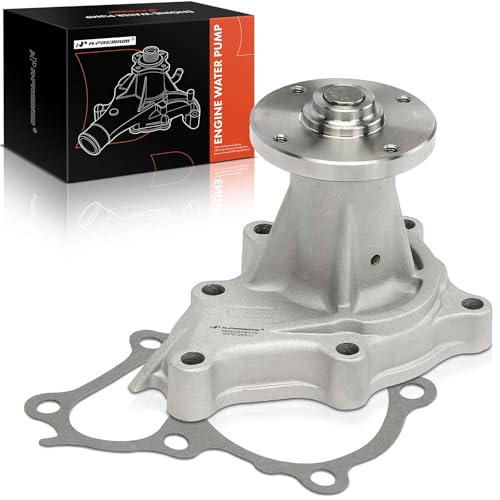 A-Premium Engine Water Pump with Gasket Compatible with Infiniti M30 1990-1992 & Nissan 200SX 1987-1988, 300ZX 1984-1989, D21 1986-1994, Pickup 1995-1995 - 3.0L