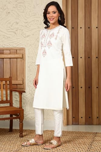 Image of W for Woman Women's Rayon Solid Regular Anaeyra
