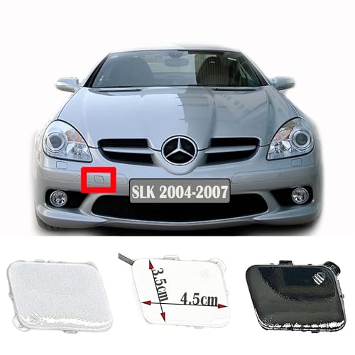 Trimla Front Tow Cover for 04-07 Mercedes-Benz W171 R171 Fit SLK200 SLK250 SLK280 SLK300 SLK350 SLK55 2004 2005 2006 2007 Bumper Towing Hook Eye Cap