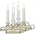 Xodus Innovations FPC1525P Battery Operated LED Window Candle with Sensor, Aged Pewter (Pack of 6)