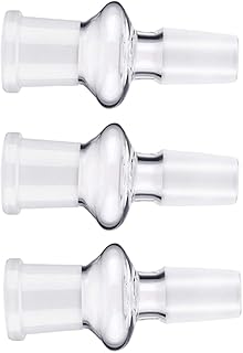 Glass Joint Lab Supply,Connecting Straight Adapter，19/26 Outer Joint to 14/23 Inner Joint for Laboratory (3)