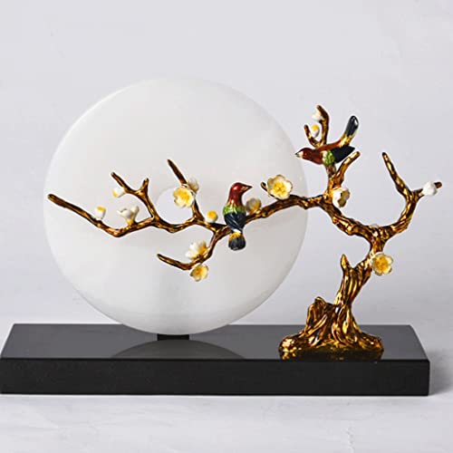 DINGYXIN Jade-Friedensschnalle, Ornamente, Einweihungsgeschenke, Büro, Weinschrank, chinesische Heimdekoration, Emaille-Farbe, Kunsthandwerk