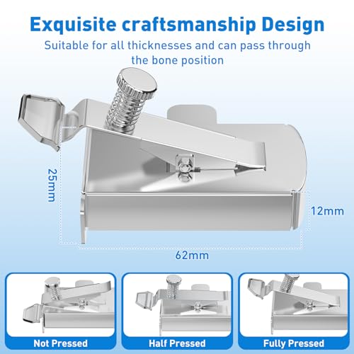 image for Armilem Magnetic Seam Guide for Sewing Machine, Multifucntional Clip-O