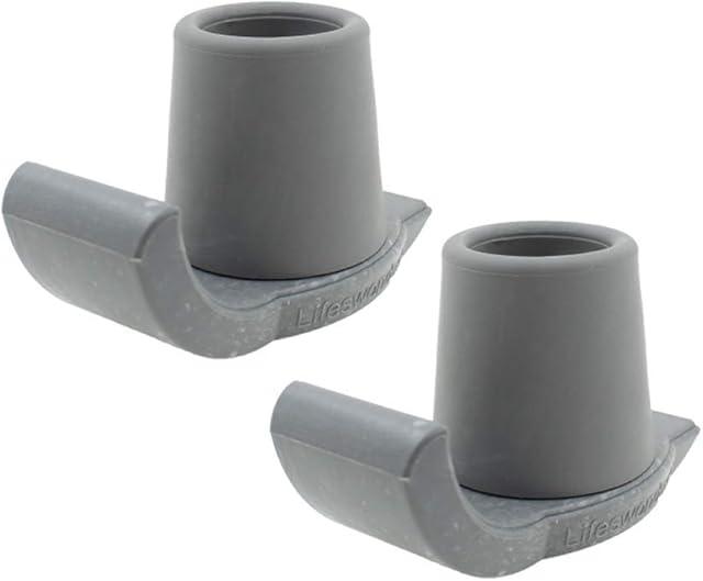 Pair of Zimmer Walking Frame (Walker) Glides Skis Includes Ferrules (25mm) by Lifeswonderful