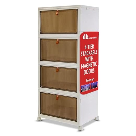 Quik Box Stackable Storage Organizer Bins