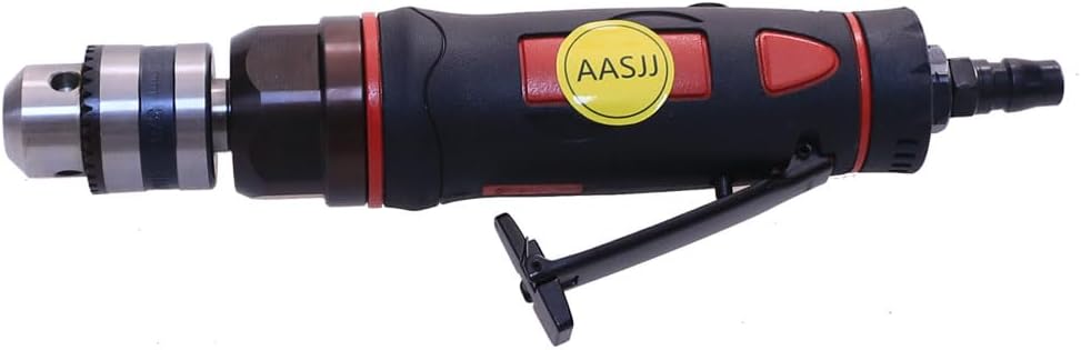 Air Drill Pneumatic Airplane Drill Aero Drill 0.5HP for Industrial Aircraft Aircraft Repair 90 Degree Air Angle Drill (AT-7007)