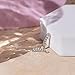 PAVOI 14K Gold Plated Sterling Silver Post Cubic Zirconia Mini Ear Crawler Earrings - Small Arrow Ear Climber Fashion Earrings in White Gold