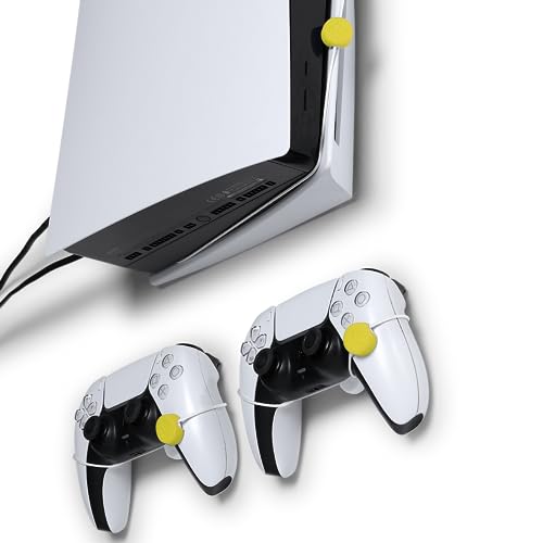 Soft Silicon Covers By Floating Grip To Cover Floating Grip Wall Mounts - Yellow (Electronic Games)