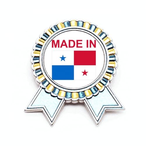 Broche Panama Country Love finition métal haut de gamme taille M