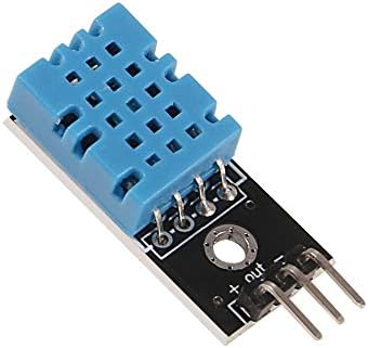 6 Pcs DHT 11 Temperature Humidity Sensor Module, Dealikee Digital Temperature Humidity Sensor 3.3V-5V Humidity 20%-95% Temperature 0-50 degree with Dupont Wires