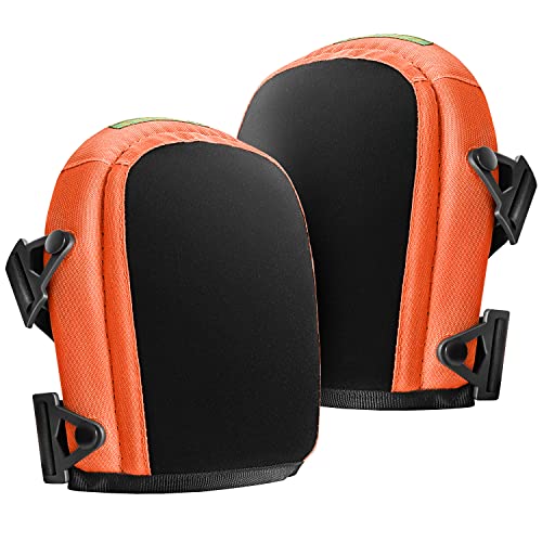 GRÜNTEK Rodilleras de Trabajo y Jardín SOFT GEL con 2 bandas. Rodillera para jardinería, hogar, deportes y hobby.