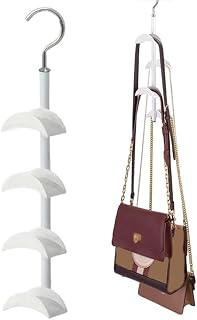 Bag Hanger Bag Storage For Wardrobe | Rotatable Bag Holder for Vest, Shawl, Hat, Underwear, Clutch & Scarf