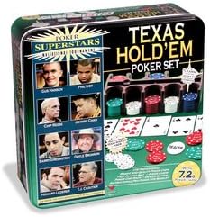 Cardinal Industries Poker Super Stars Invitational Tournament - Texas Hold 'Em Poker Set