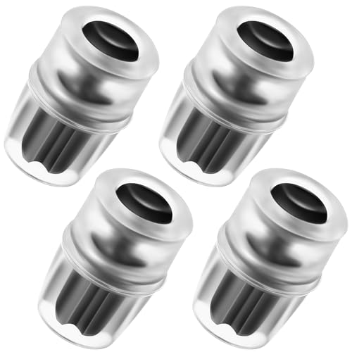 Enhon 4 Pack Bite Valve Replacement Sheath for Water Bladder, Compatible with Osprey Packs Hydraulics Reservoirs, Hydration Pack Bite Valve Silicone Nozzle Mouthpiece Replacement (Black)