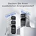 EF ECOFLOW DELTA PRO 3 Tragbare Powerstation mit Zusatzakku, 8kWh AC-Ausgang, 230V 4000W AC-Ausgang, Solargenerator für Zuhause, Camping, Wohnmobile und Reise