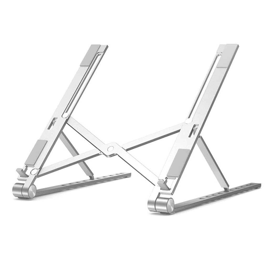 Foldable Laptop Stand Aluminum Adjustable Desktop Tablet Holder Desk Table Mobile Phone Stand Color D Size E