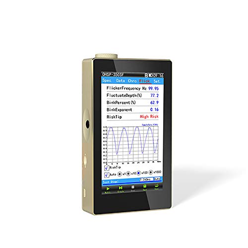 Hopoocolor OHSP350SF 350-950nm Spectrometer Grow Light Tester Flicker Meter Lab Equipment