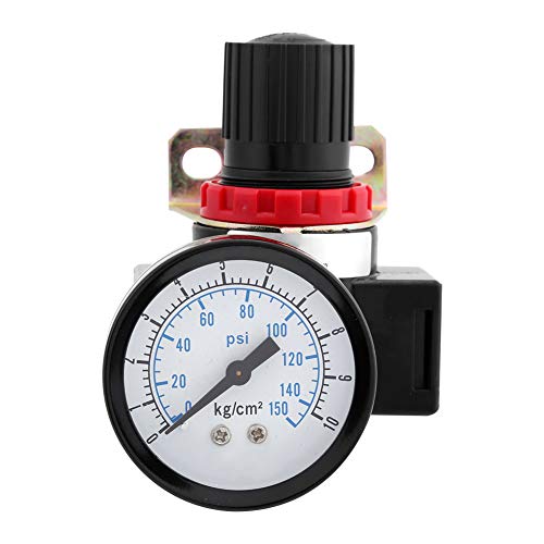 BR3000 Pressure Regulator Valve Aluminum Alloy Adjustable Pressure