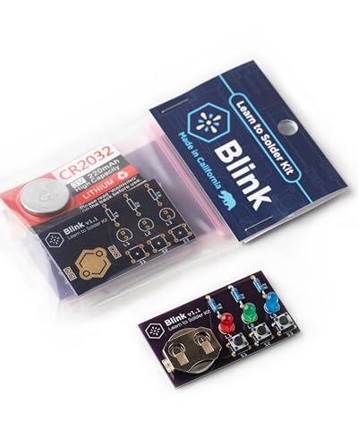 Learn to Solder Kits Blink LED Soldering Kit | DIY ...