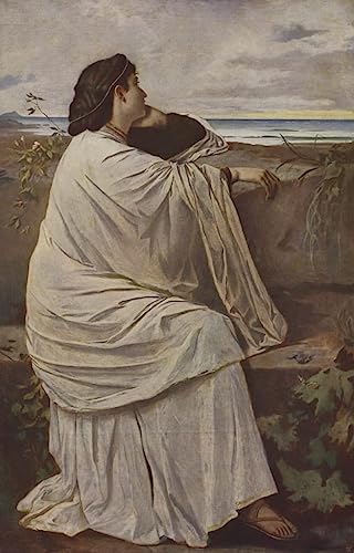 Poster Iphigénie d'Anselm Feuerbach, impression sur toile 60x90cm pour salon
