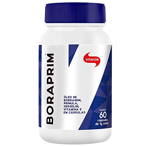 Kit 5 BORAPRIM Óleo de Borragem e Prímula 60 cápsulas da Vitafor