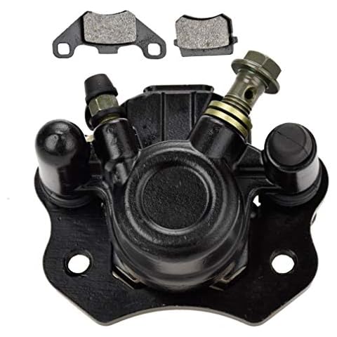 HIAORS Chinese ATV Rear Brake Caliper for 50cc 70cc 90cc 110cc 125cc 150cc 200cc Coolster Taotao Kazuma Roketa Sunl Four Wheeler Baja Kinroad Trailmaster XRX 150 250 GT Tomberlin Crossfire Cover
