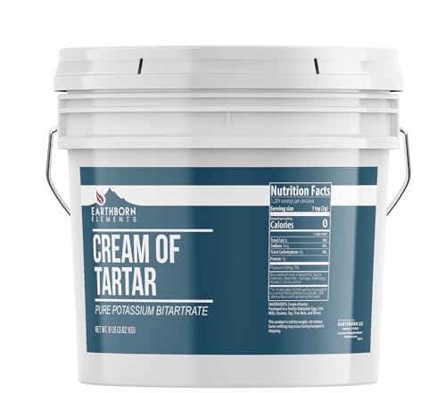 Earthborn Elements Cream of Tartar (1 Gallon), Baking Ingredient, Non GMO