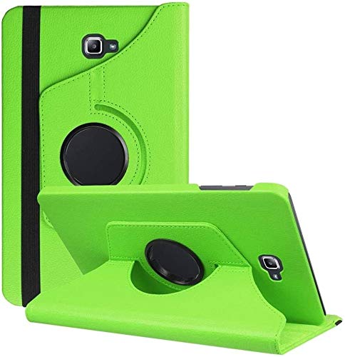 DETUOSI beschermhoes compatibel met tablet Galaxy Tab A6 10,1 inch SM-T580N/T585N Celeste Y Blanco