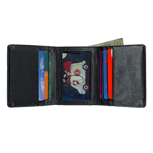 Big Skinny Men's Tri-Fold Slim Wallet, Holds Up to 25 Cards3