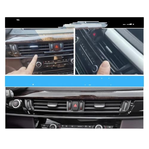 Rejilla de salida central AC para panel central de coche X5 X6 M F15 F16 cubierta de ventilación 4