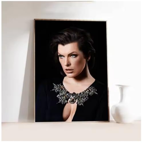 Milla Jovovich poster tableau toile idéal pour créer une ambiance café de cinéma