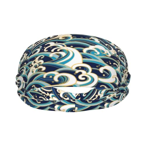 Sports Sweatband Head Bands for Women Men Sweat-Absorbing Headbands