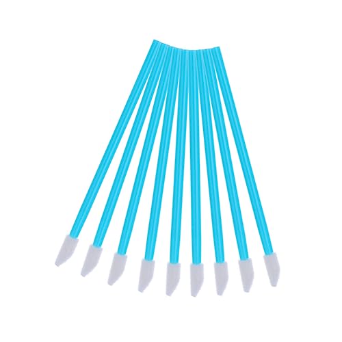 VICASKY 50pcs Disposable Lip Brush Lipstick Applicator Wands Makeup Tool Kit Soft Bristles for Uniform Lips