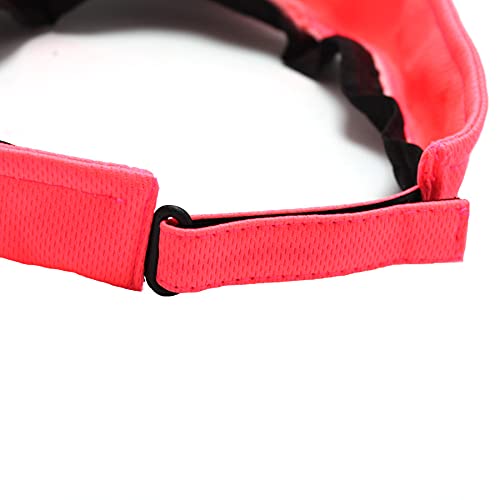 Boné Viseira Praia Esportiva Corrida Ao Ar Livre Ajustável Cor: Rosa-neon