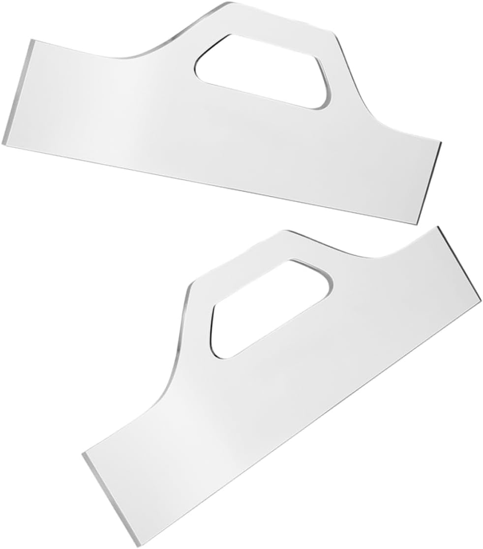 GLEAVI 2pcs Charcuterie Board Template Acrylic Router Templates Cutting Board Handle Stencils Essential Woodworking Tools