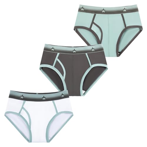 Carer Pack de 3 Braguitas de Incontinencia para Niños 60 ml de Absorción Ropa Interior de Algodón Suave para Incontinencia Ligera Reutilizables