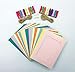 Woaiwo-q 20 Pack Wall Deco DIY Paper Photo Frame with Mini Clothespins - Fits 4"x 6" Pictures (Color and Black)